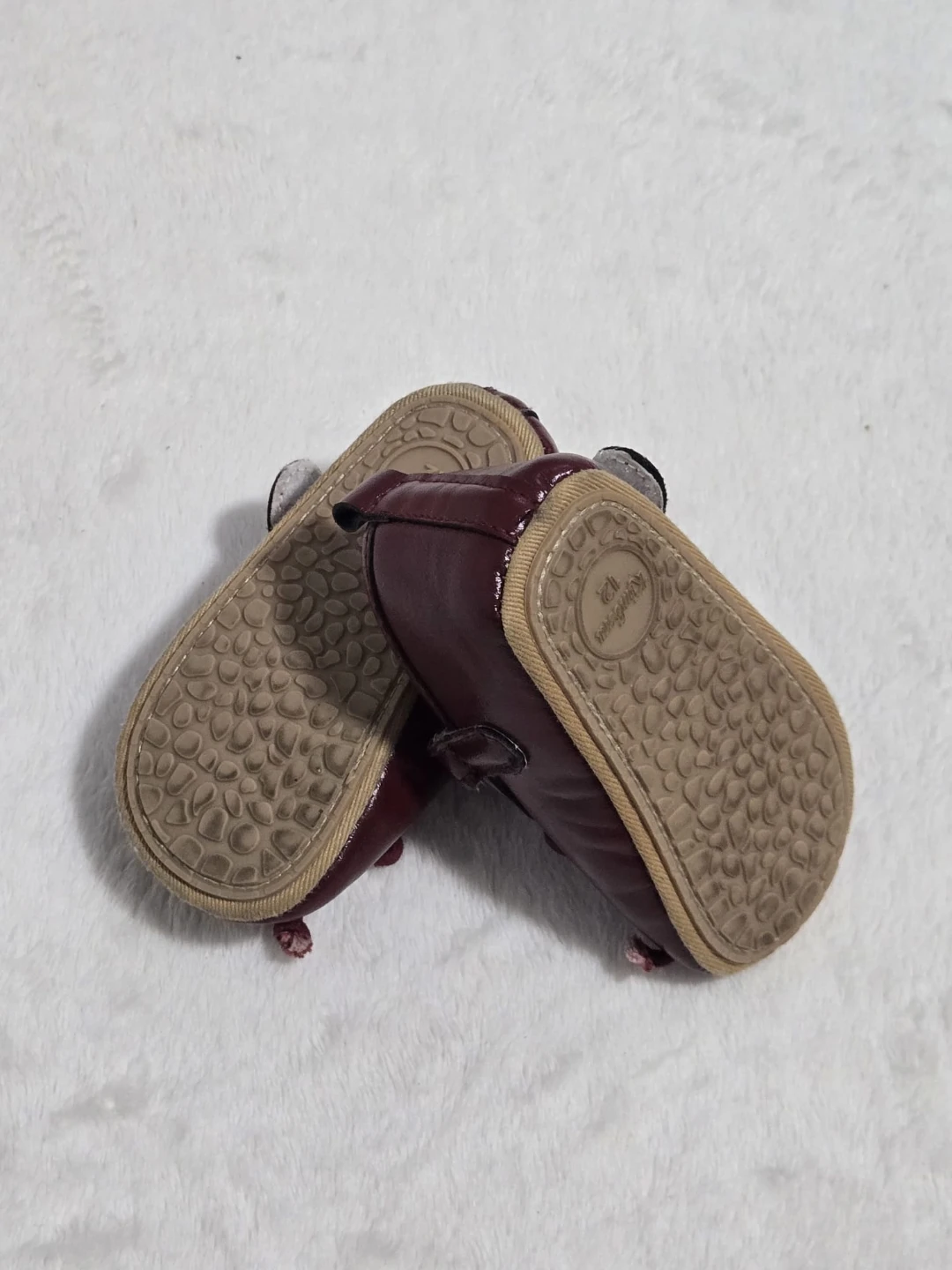 Kimberla Baby Girls Ballet Flats - Burgundy - photo 2