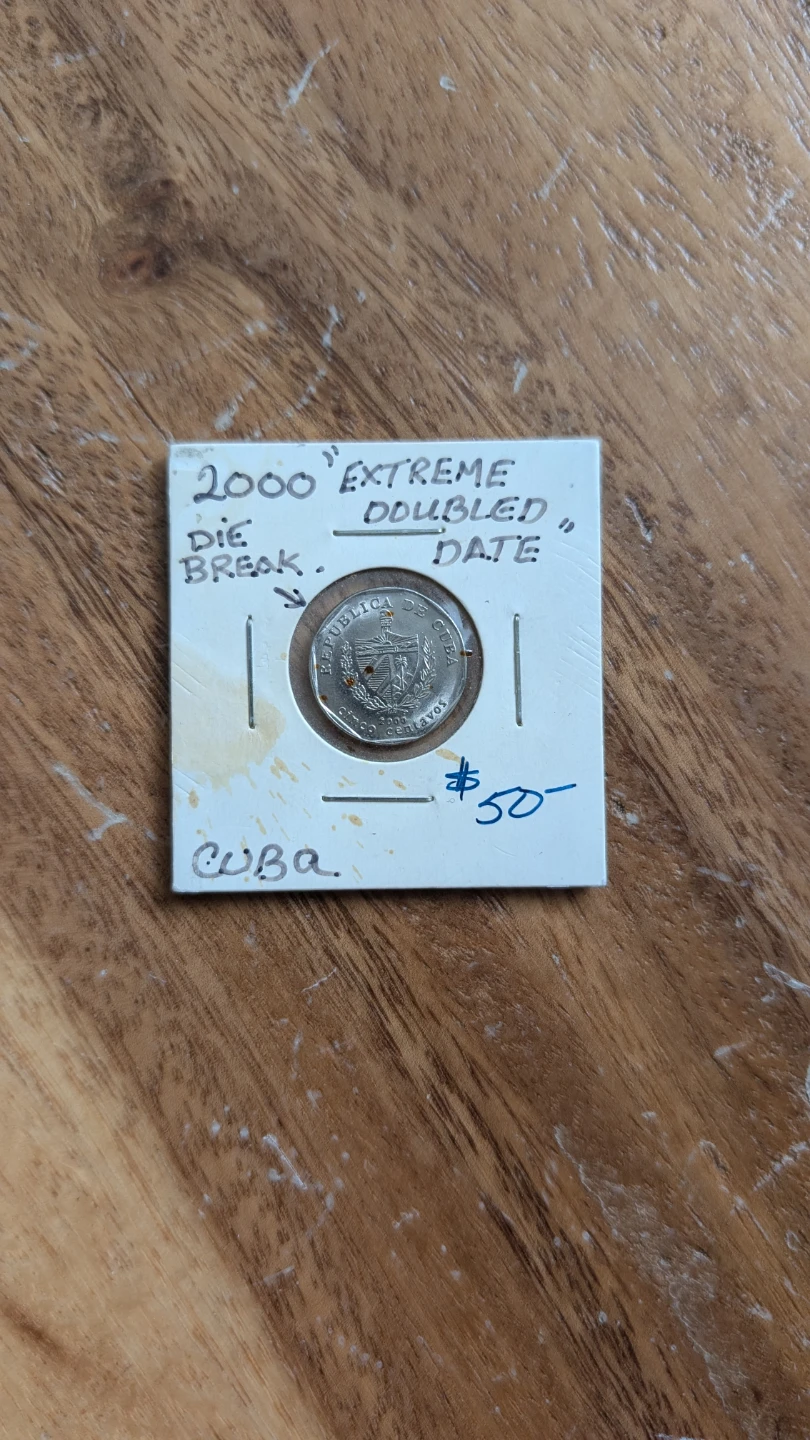 Collectible Cuba Coin - 2000
