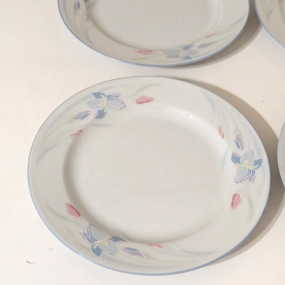 Iris Fresh Flowers by Excel Dessert Salad Plates - photo 2