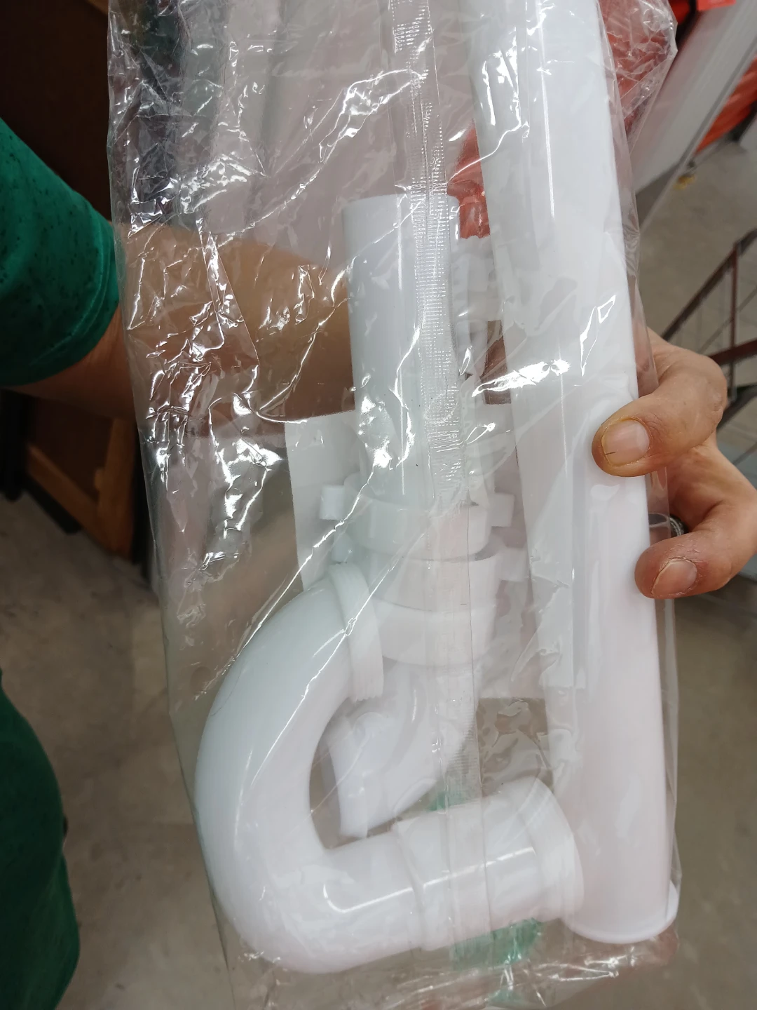 SIMMOO Plastic P-Trap Drainage Kit 1 1/2" - photo 3