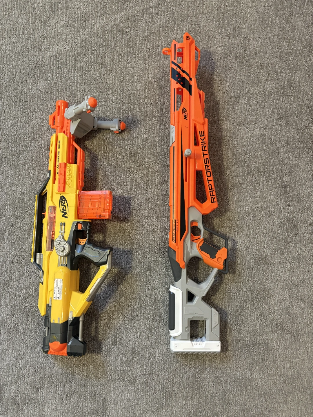 Nerf Stampede ECS & N-Strike Elite Rapidstrike CS-18 Blasters