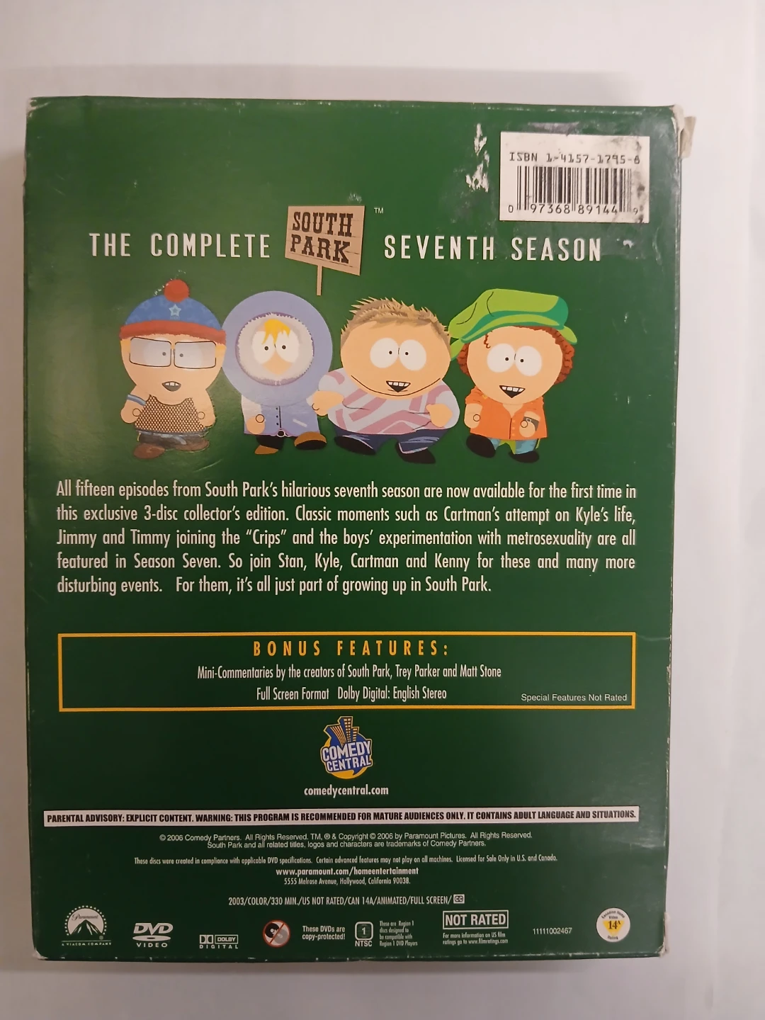 South Park: The Complete Seventh Season DVD - photo 2