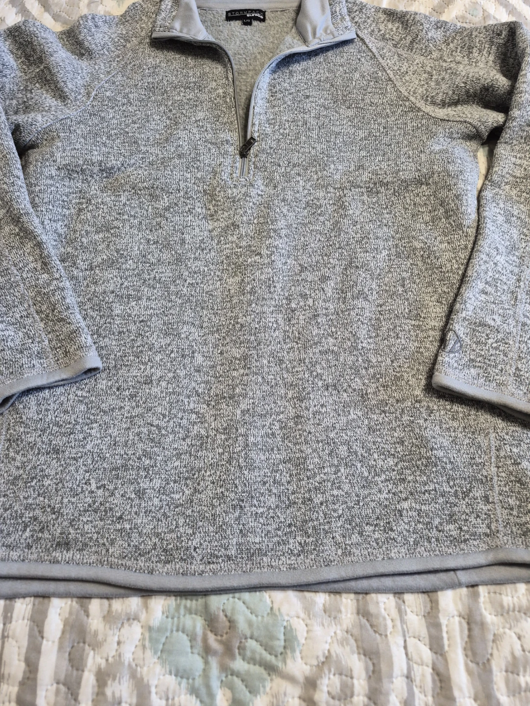 Ladies Size Large Stormpack Sunice 3/4 Zip up Pullover Sweater - photo 5