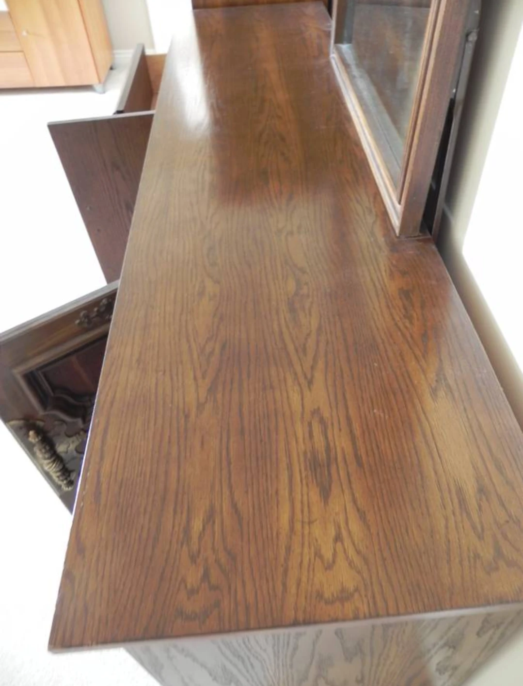 Vintage Solid Wood Dresser / Cabinet - photo 5