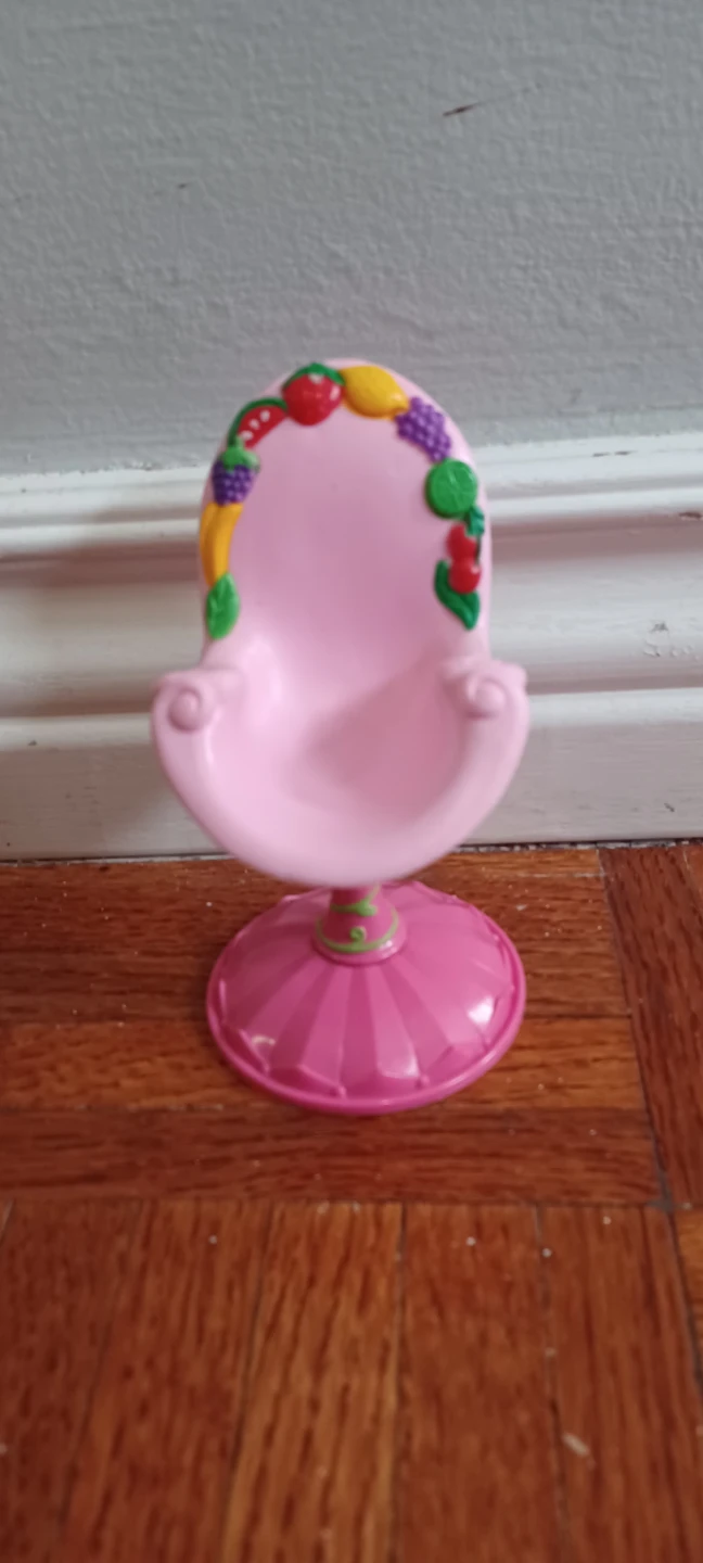 Pink Toy Chair with Fruit Decoration - photo 5