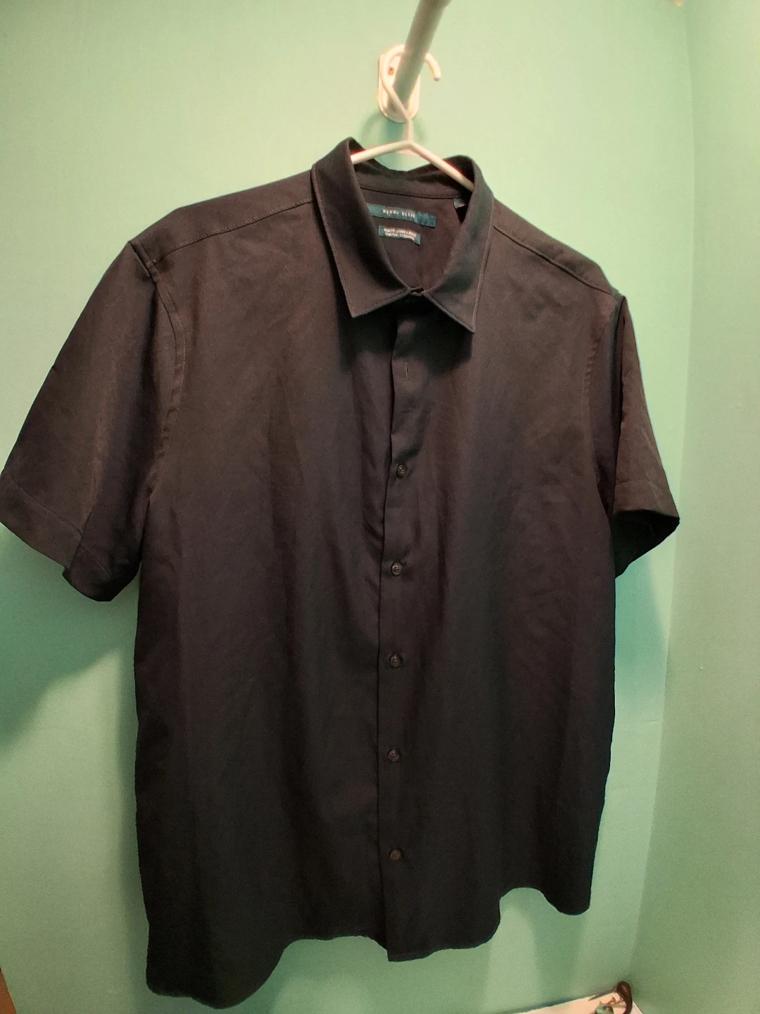 Fit Stretch Short Sleeve Button-Up Shirt