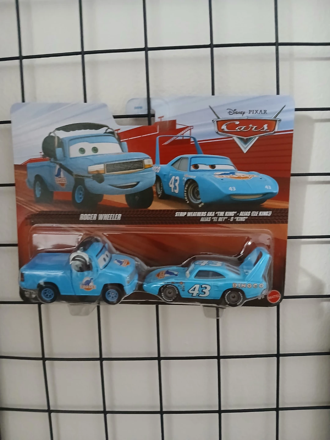 Disney Pixar Cars Roger Wheeler & Strip Weathers