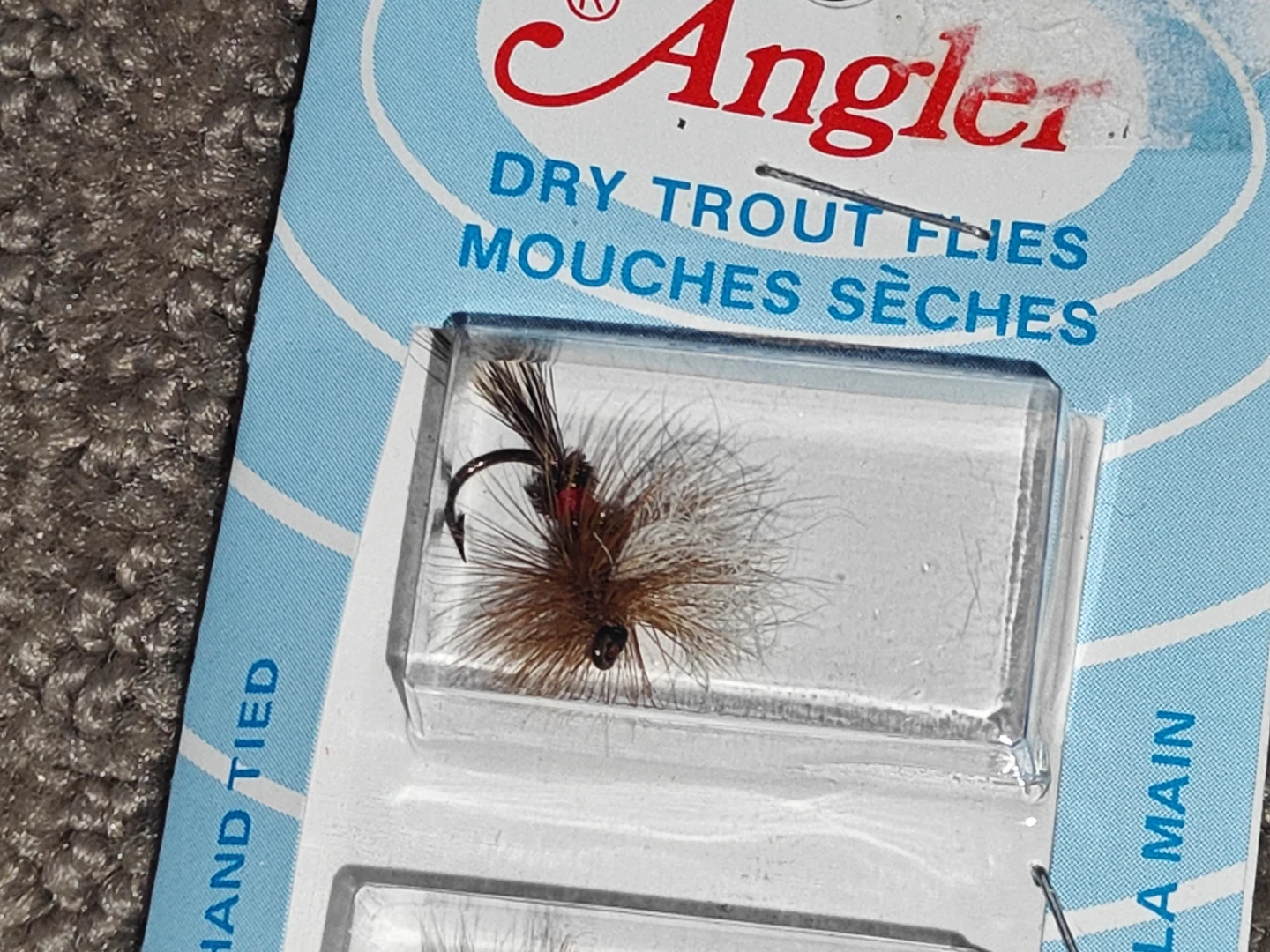 New Fishing Hand-Tied Dry Trout Flies (4 Total) - photo 4