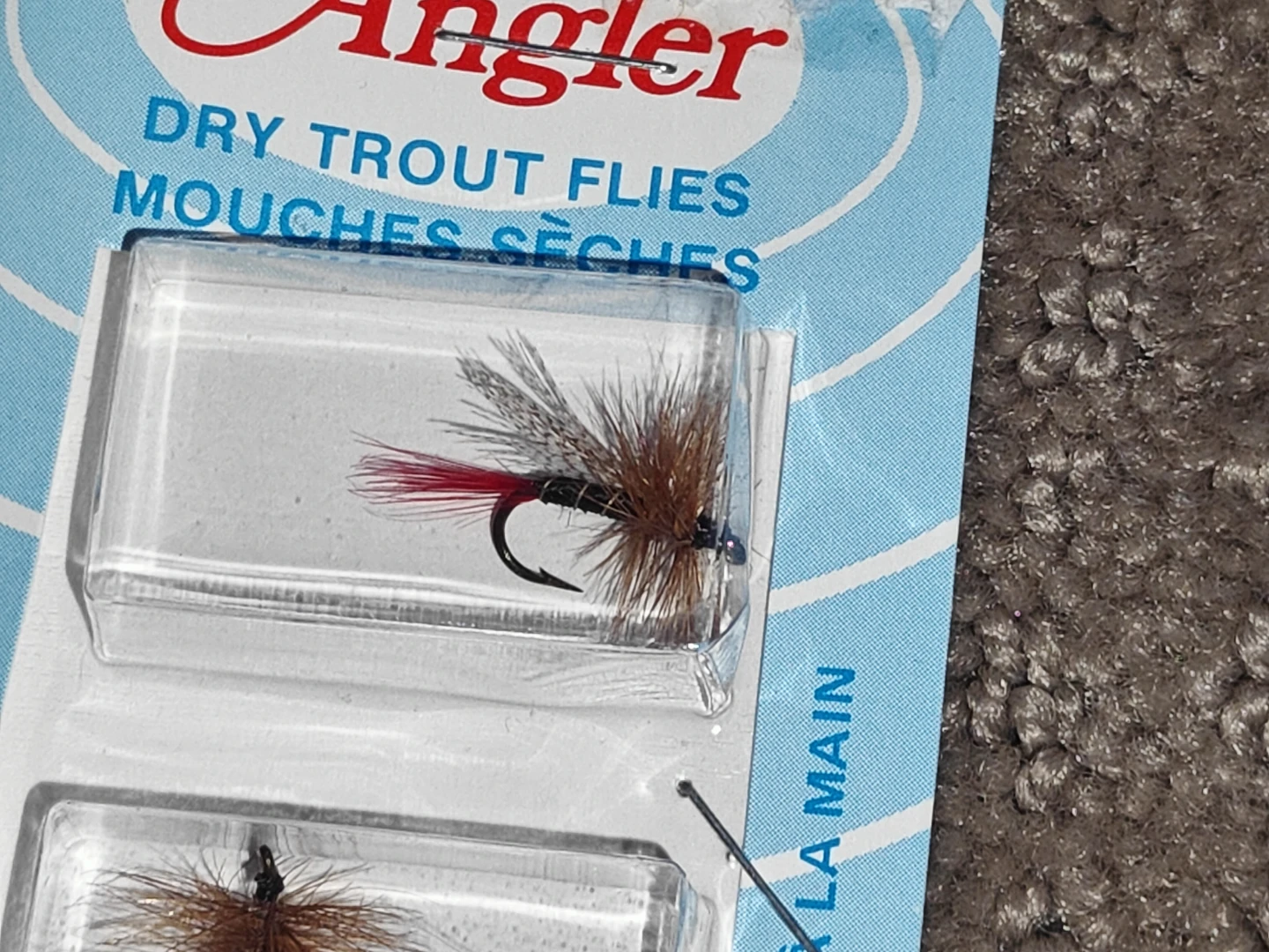 New Fishing Hand-Tied Dry Trout Flies (4 Total) - photo 5
