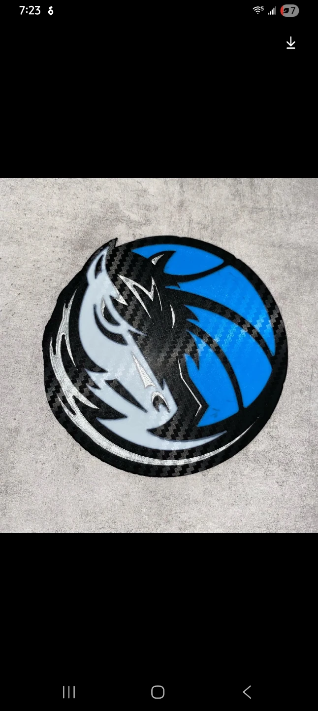 Dallas Mavericks Logo Decal