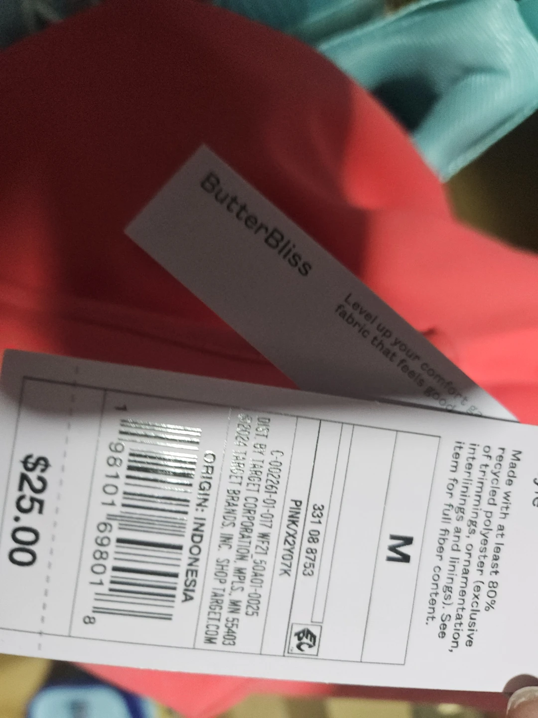 ButterBliss Mock Neck Jumpsuit - Coral - Size M - photo 5