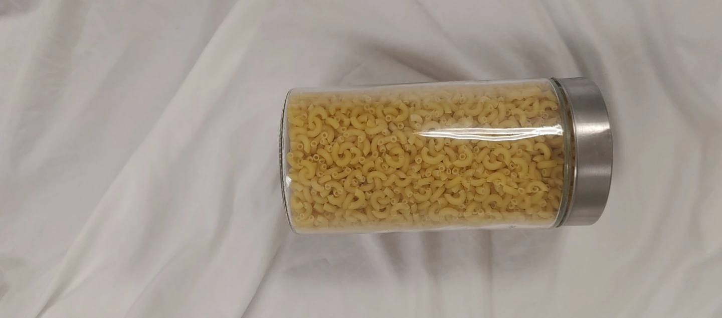 Elbow Macaroni Pasta in Glass Jar - photo 2