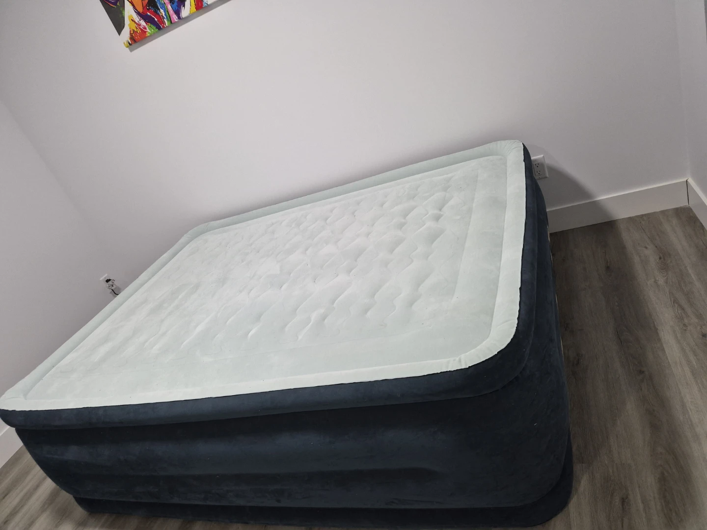 Intex Queen Size Air Mattress with Built-in Pump - photo 3