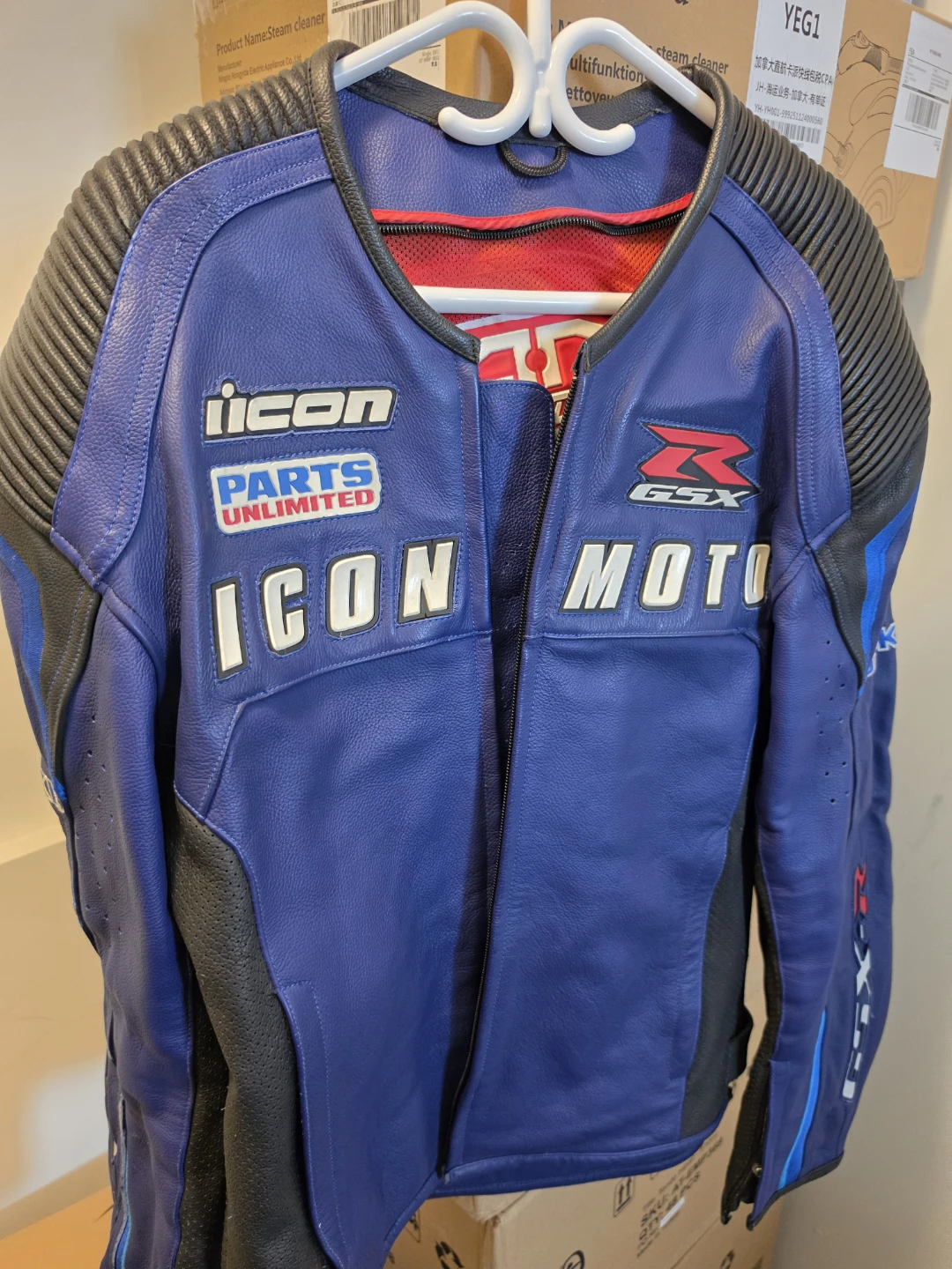 Motorcycle GSXR Leather Jacket