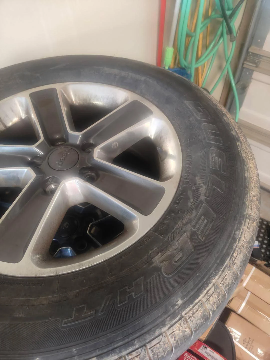 Original Jeep All Season Tires, Rims with TPMS Sensors - photo 4