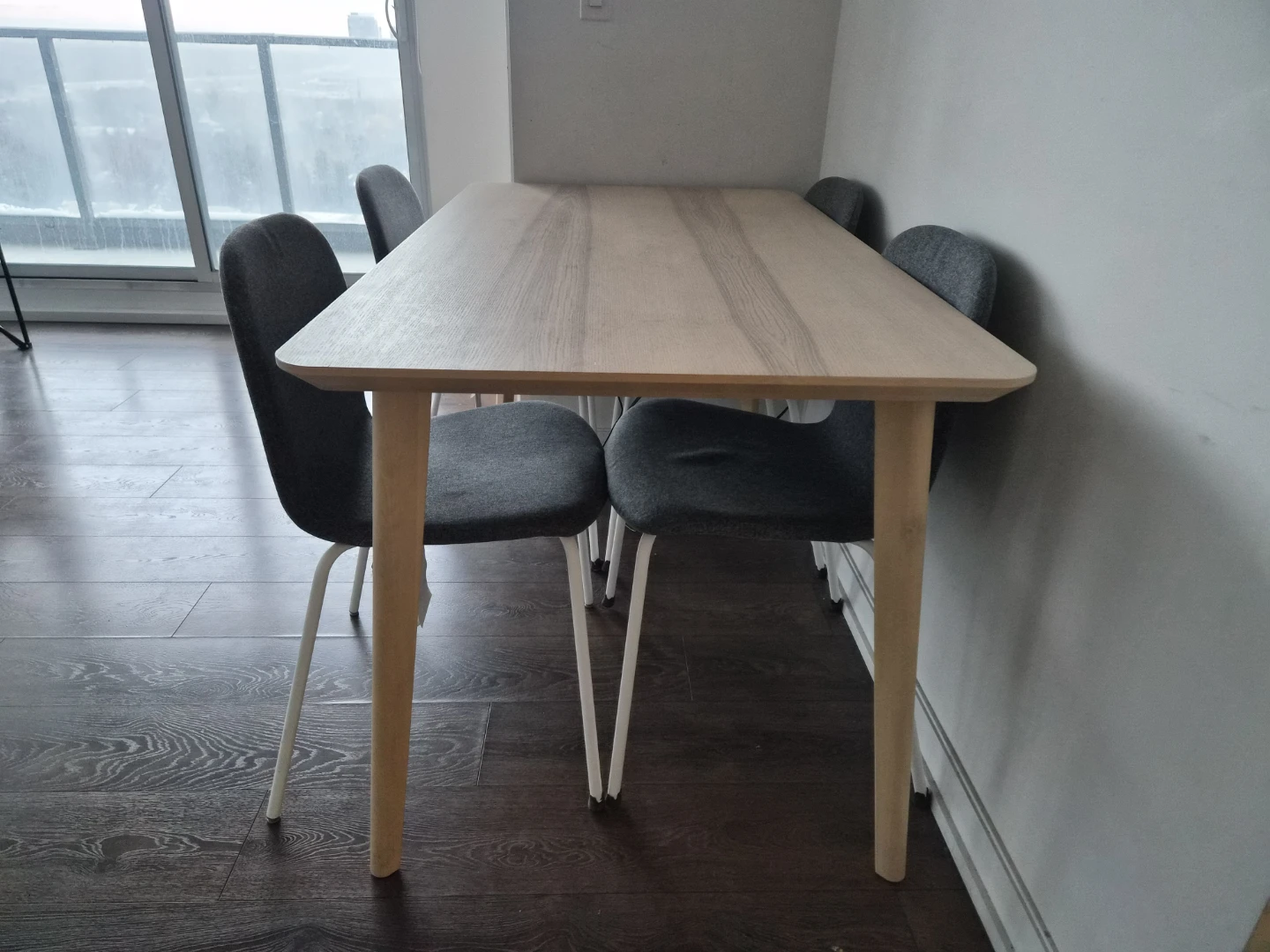 IKEA KARLPETTER Dining Set with 4 Chairs - photo 4