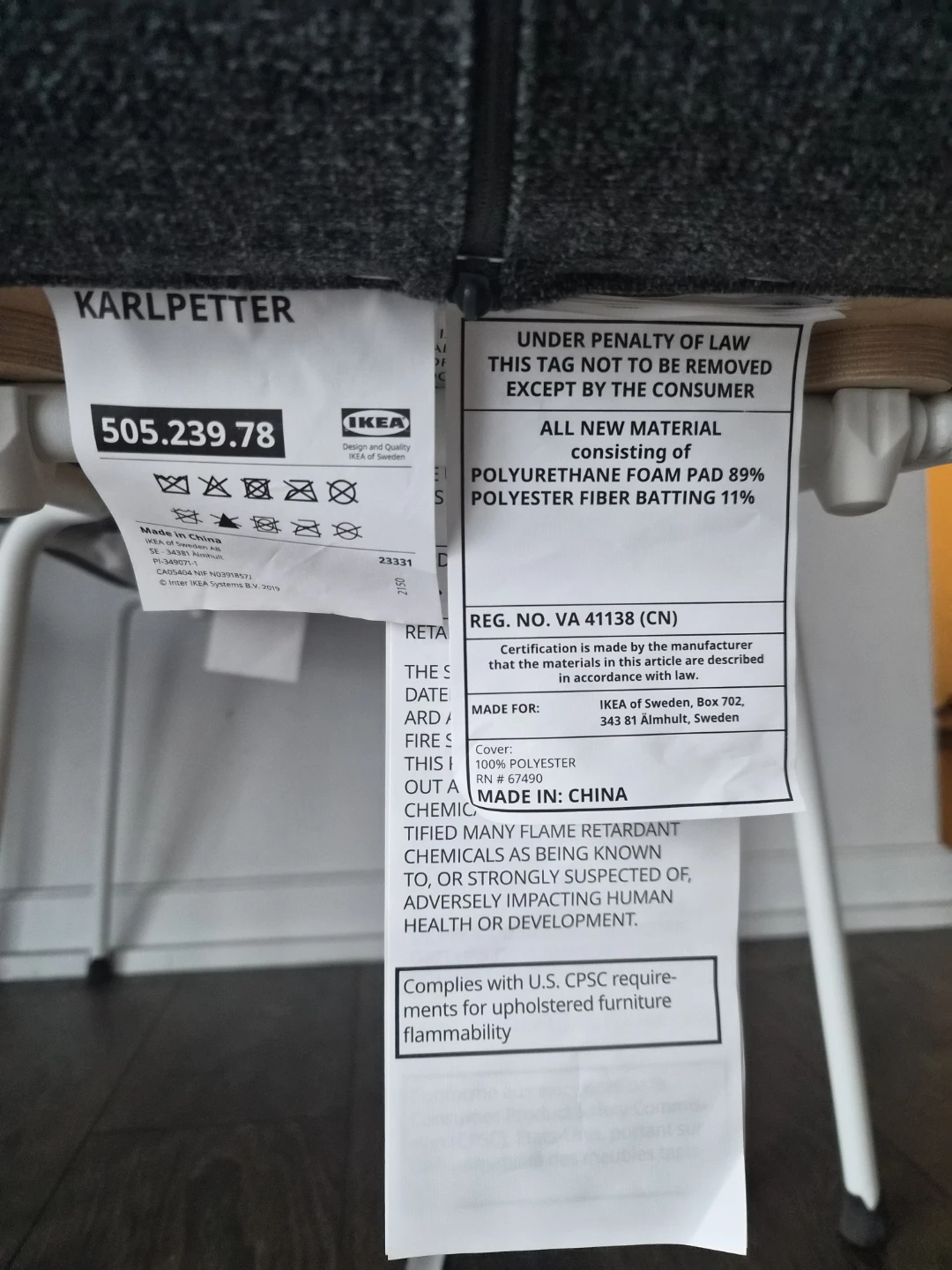 IKEA KARLPETTER Dining Set with 4 Chairs - photo 5