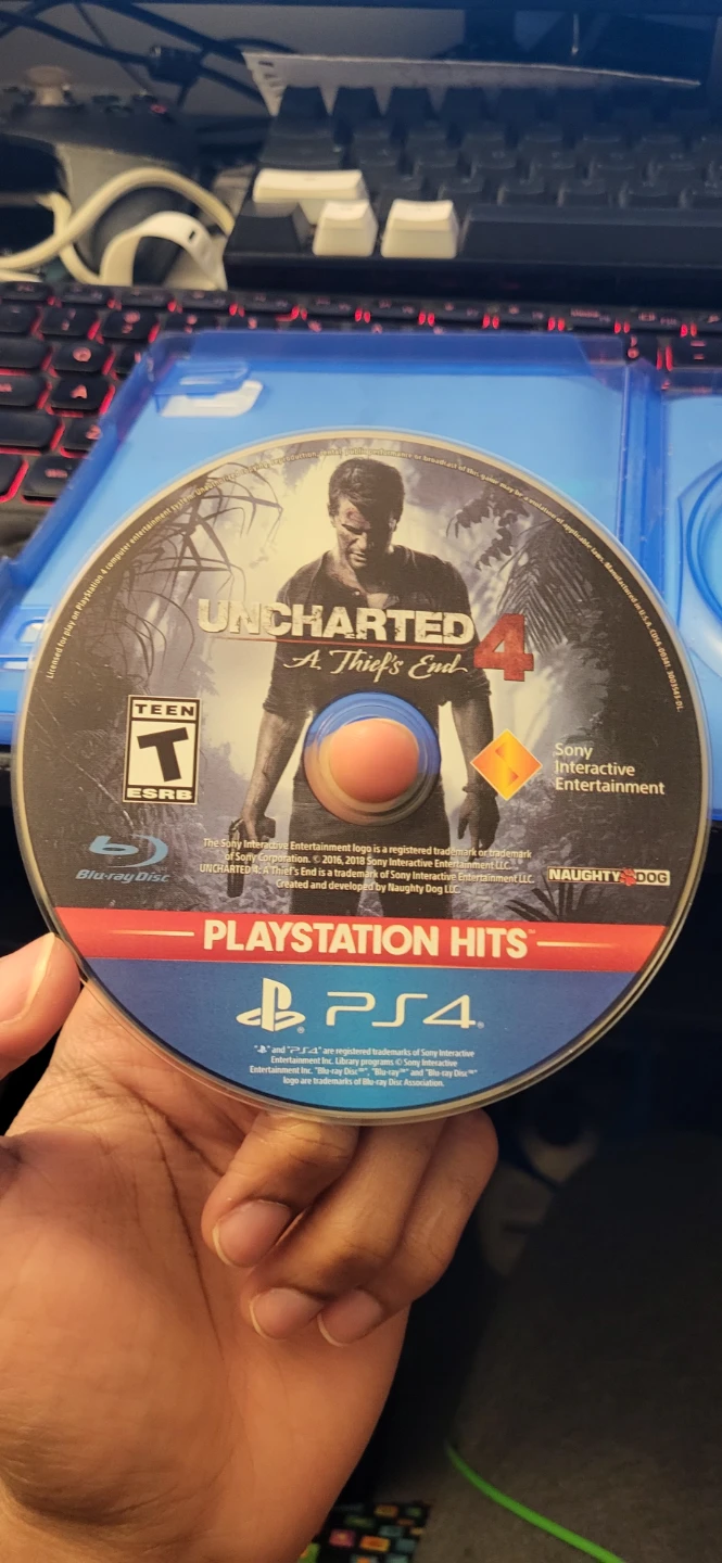 PlayStation 4 Game: Uncharted 4