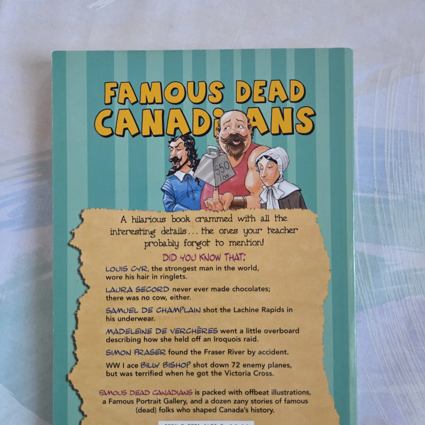 Famous Dead Canadians Book by Joanne Stanbridge - photo 2