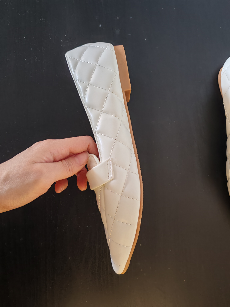 Quilted White Loafers - Size 40 - photo 4