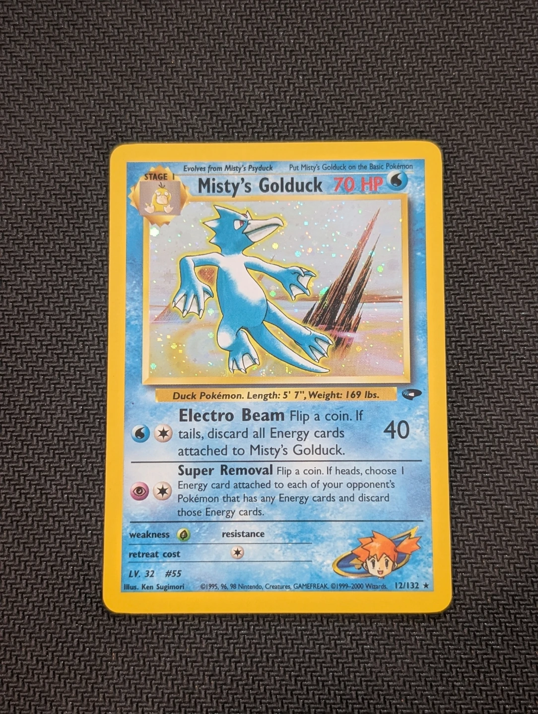 Misty's Golduck Gym Challenge 12/132 - Pokemon