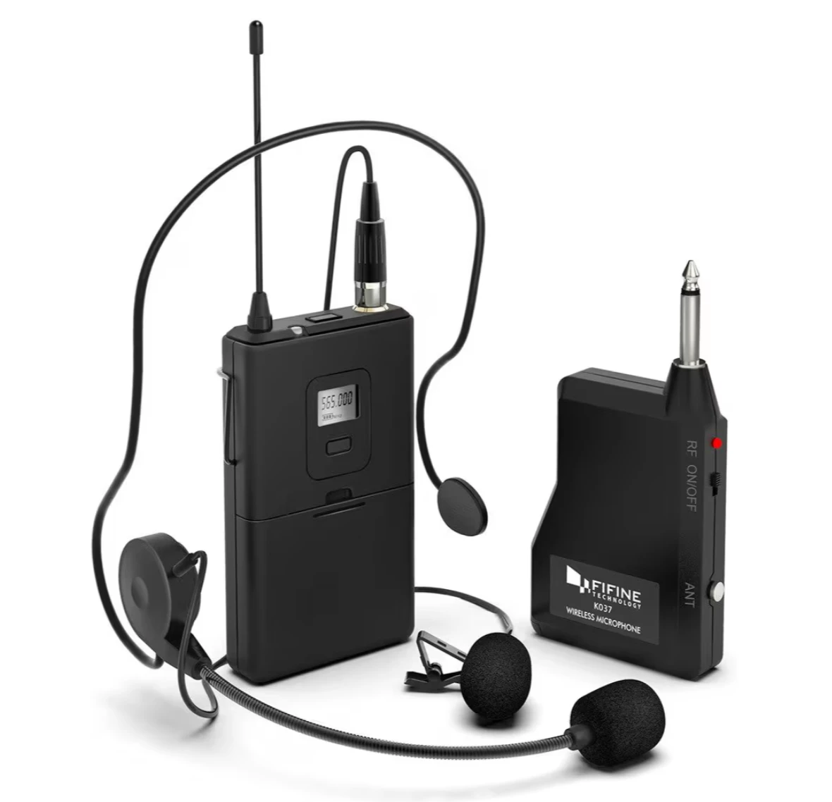 Fifine K037B Wireless Microphone System - photo 4