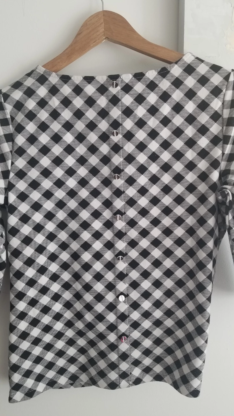 Jules & Leopold Black and White Gingham Shirt - photo 2