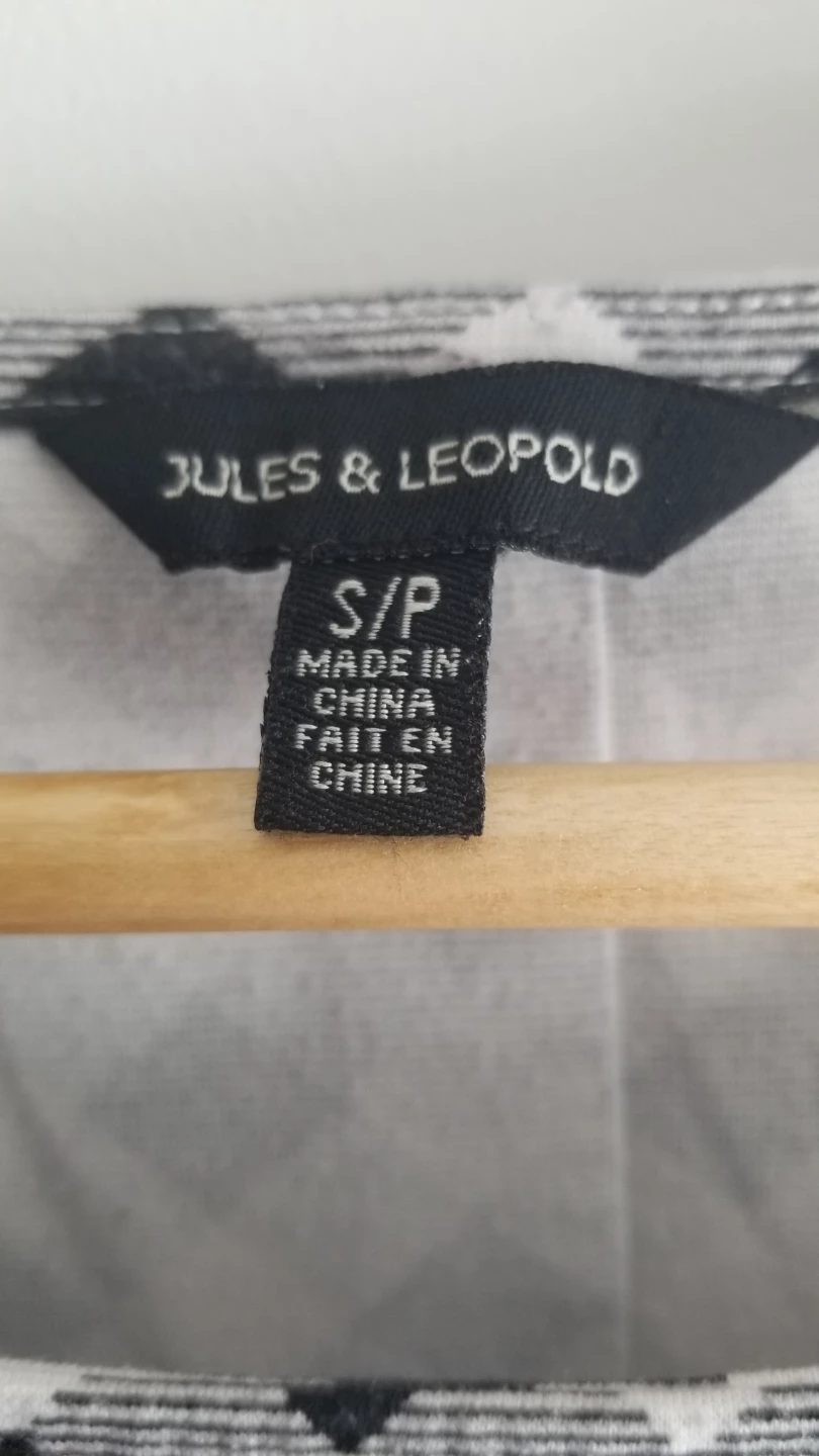 Jules & Leopold Black and White Gingham Shirt - photo 3