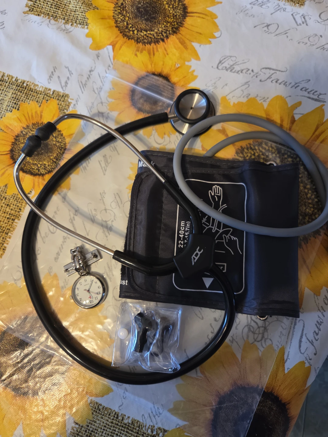 ADC Stethoscope and Blood Pressure Cuff Set