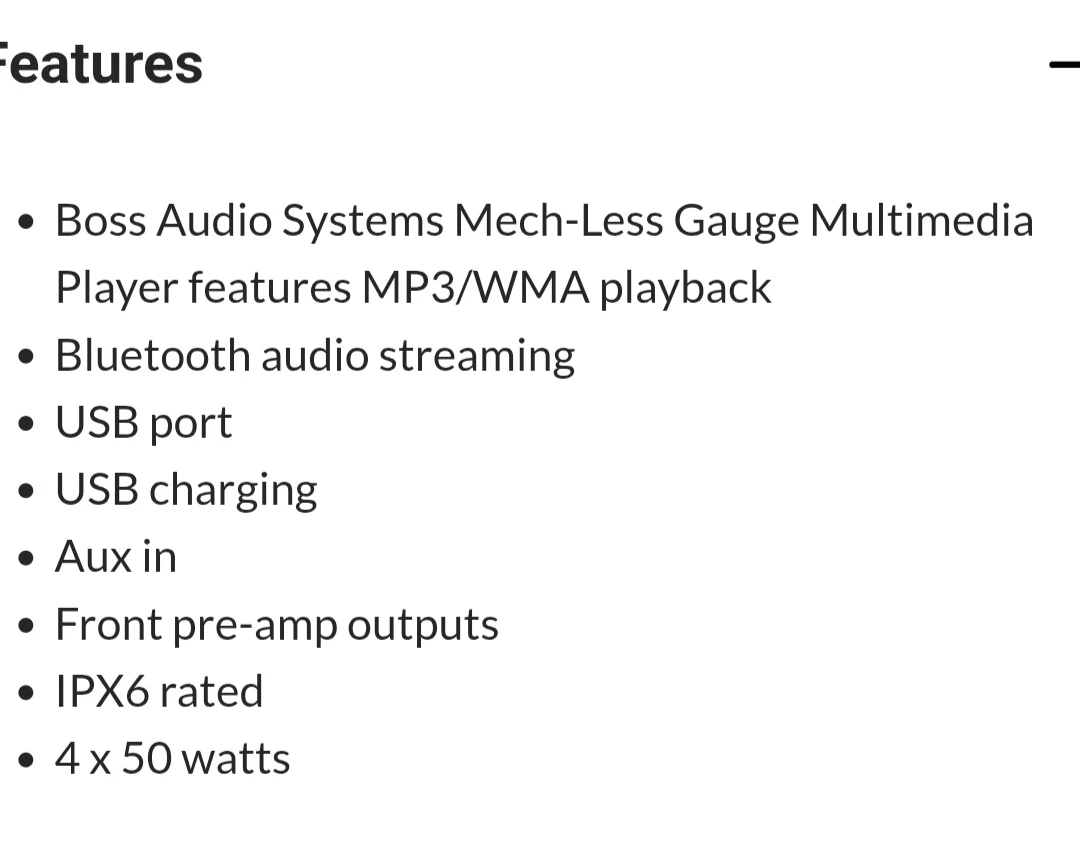 Boss marine audio package - photo 2