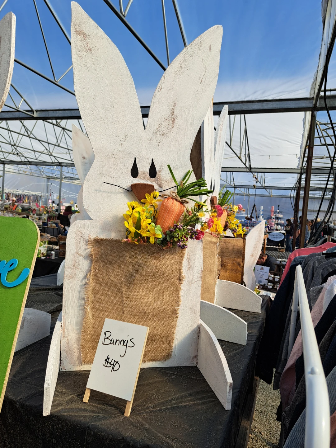Wooden bunny