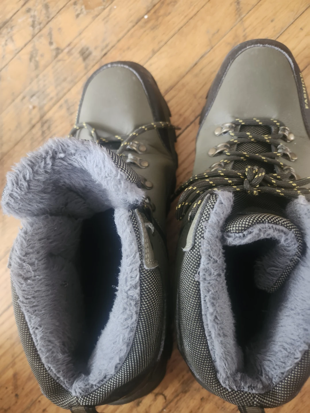 🥕 MINGYE Fur Lined Hiking Boots - Size 44 - photo 4