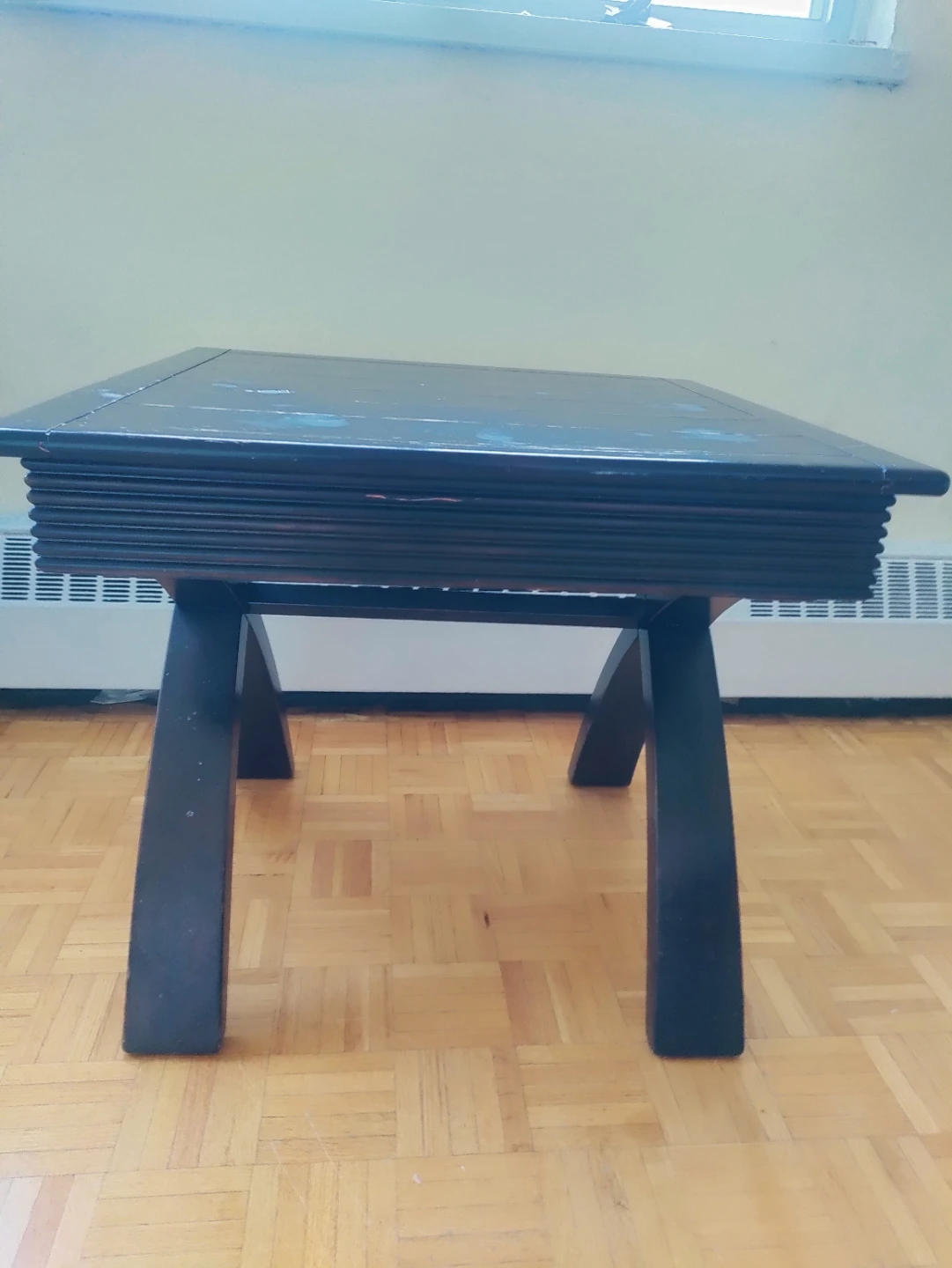 Dark Wood Side Table