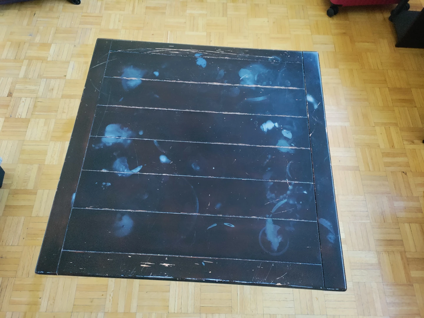 Dark Wood Side Table - photo 2