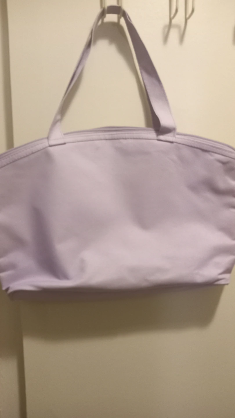 Purple Clear Top Makeup Bag / Toiletry Bag