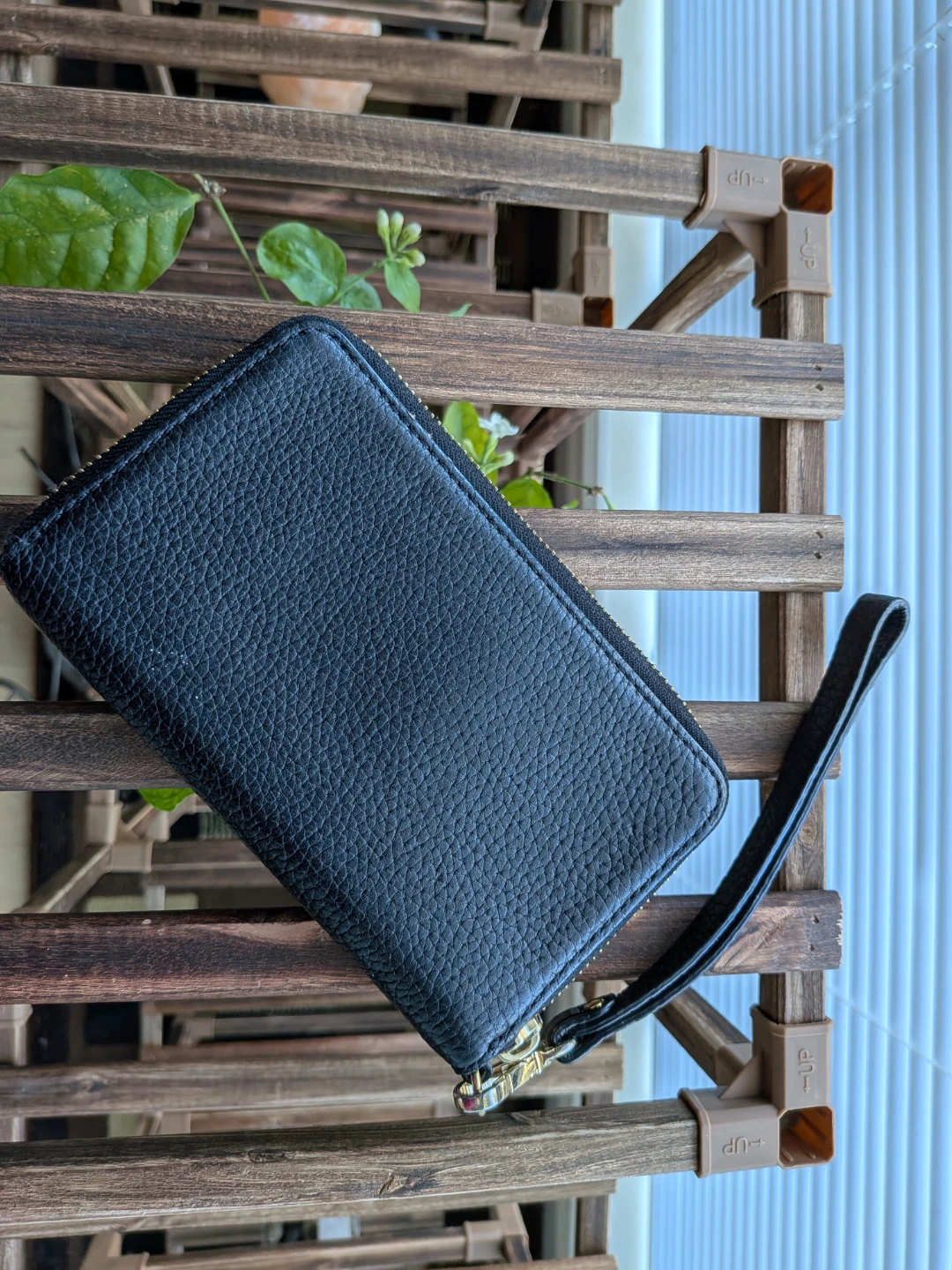Michael Kors Black Leather Wristlet Wallet - photo 2
