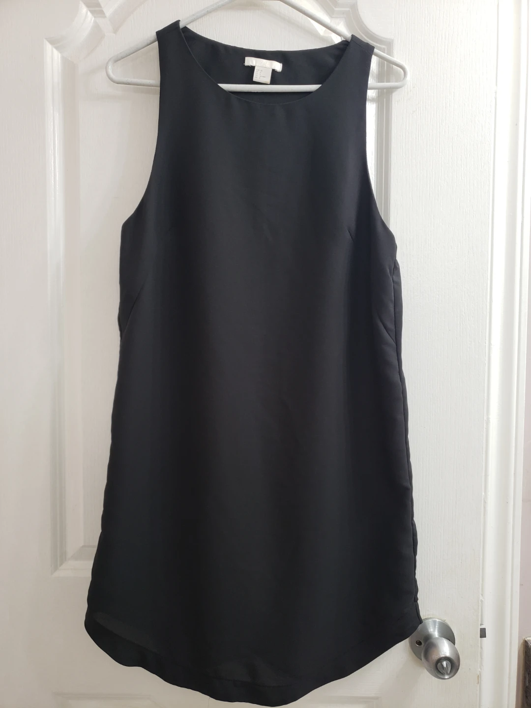 H&M Black Sleeveless Dress Size 8