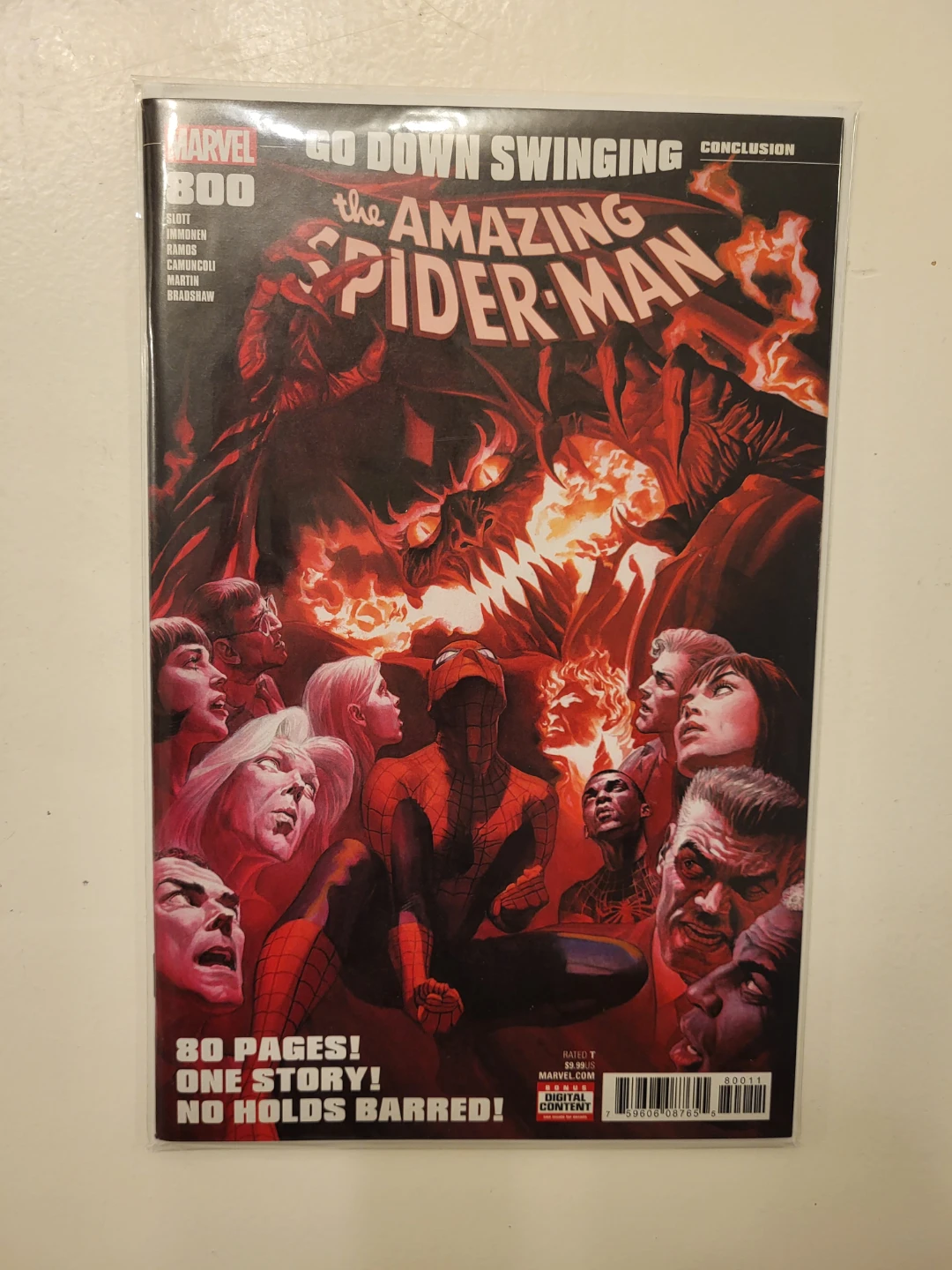 The Amazing Spider-Man "Go Down Swinging" Comic Book Lot - photo 2