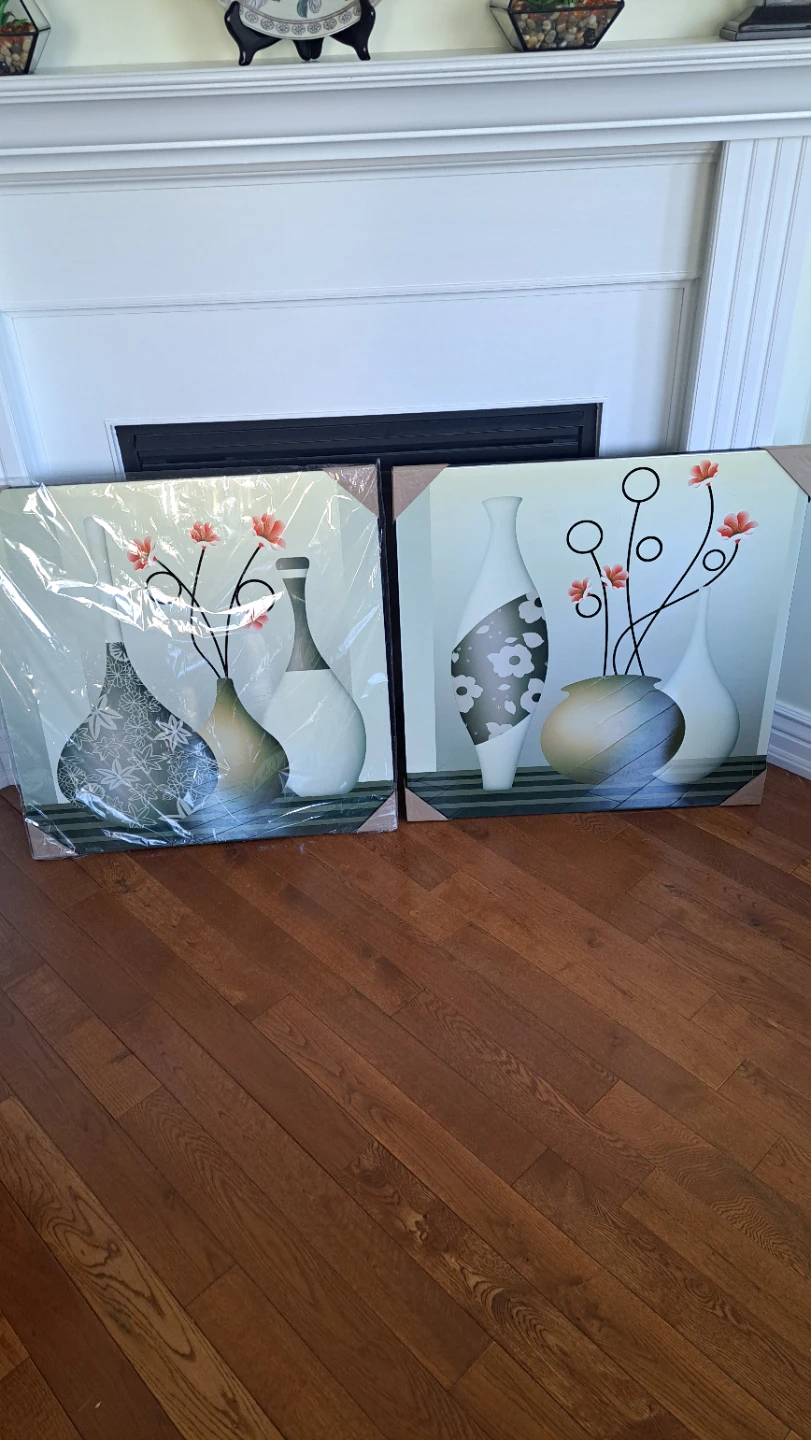 Framed Wall Art Prints - Vases with Flowers