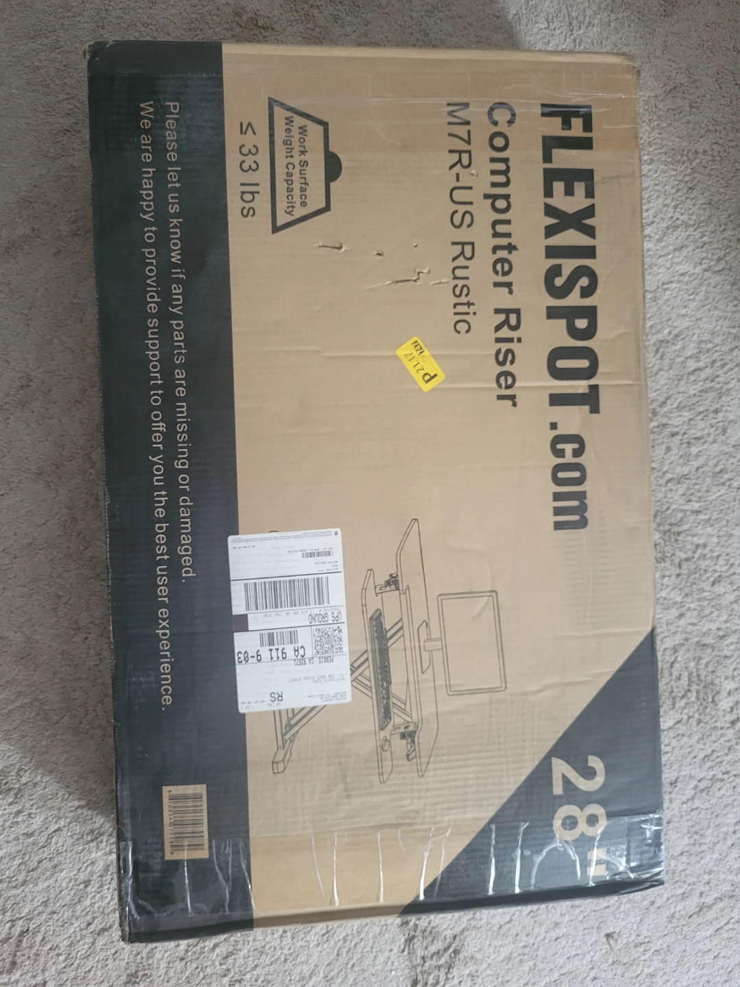 Standing desk riser (New in box) - photo 3