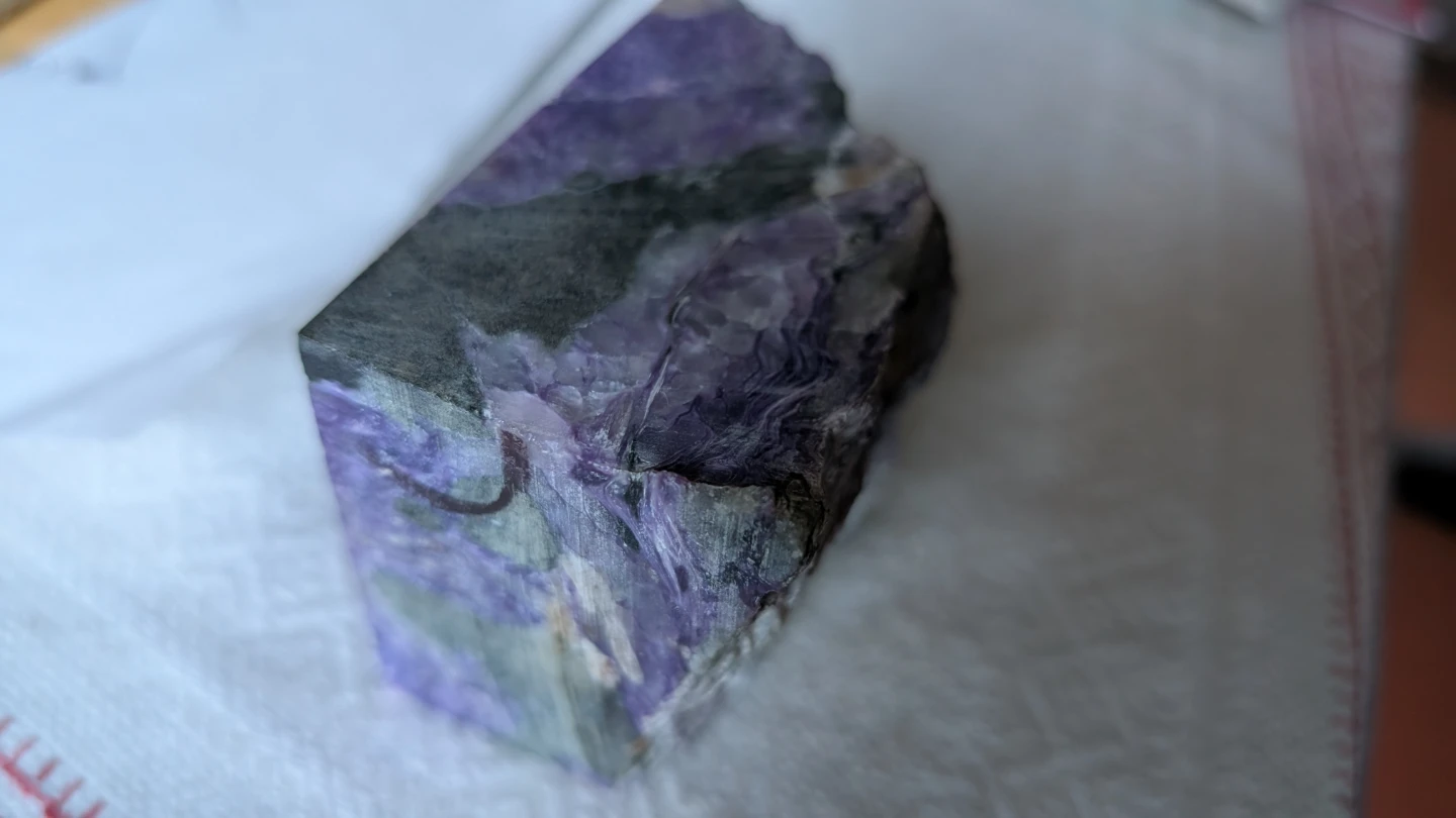 Raw Charoite Crystal