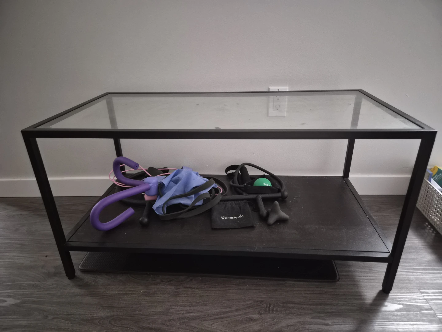 Glass Top Coffee Table - photo 2