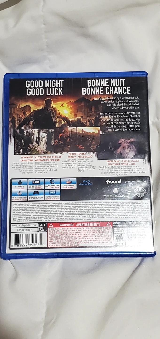 Dying Light Video Game for PlayStation 4 - photo 2
