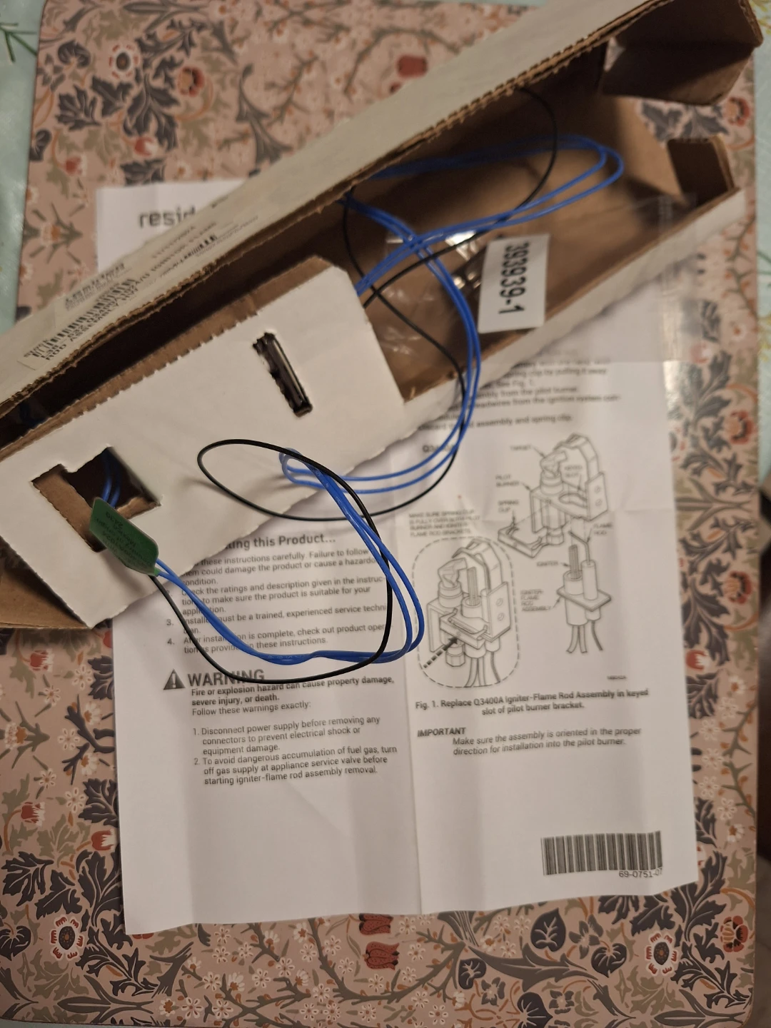 Igniter-Flame Rod Assembly - photo 2