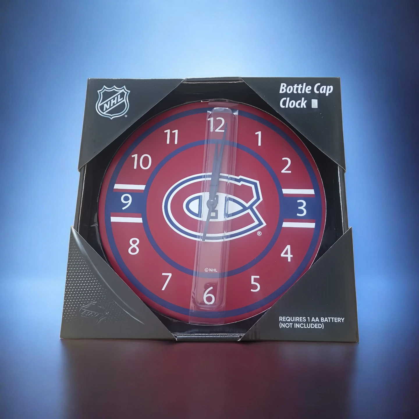 Montreal Canadiens NHL Bottle Cap Clock