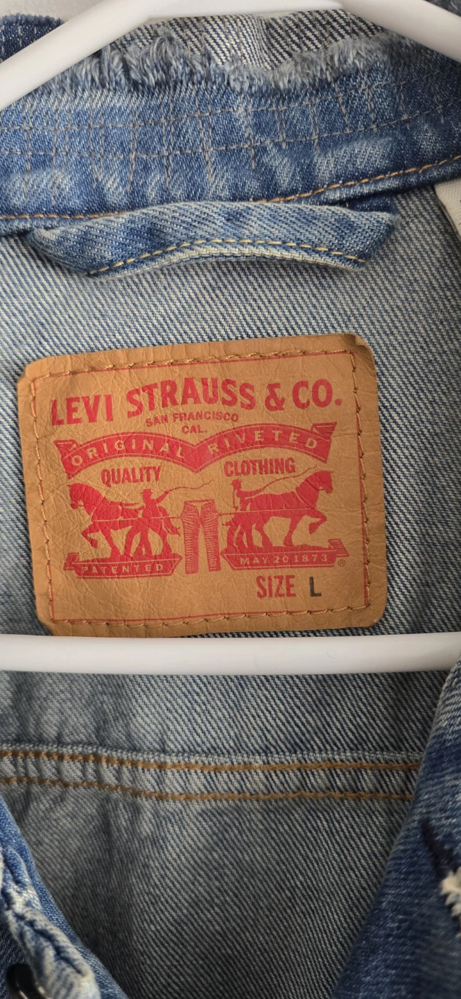 Levi's Denim Jacket Size L - photo 3