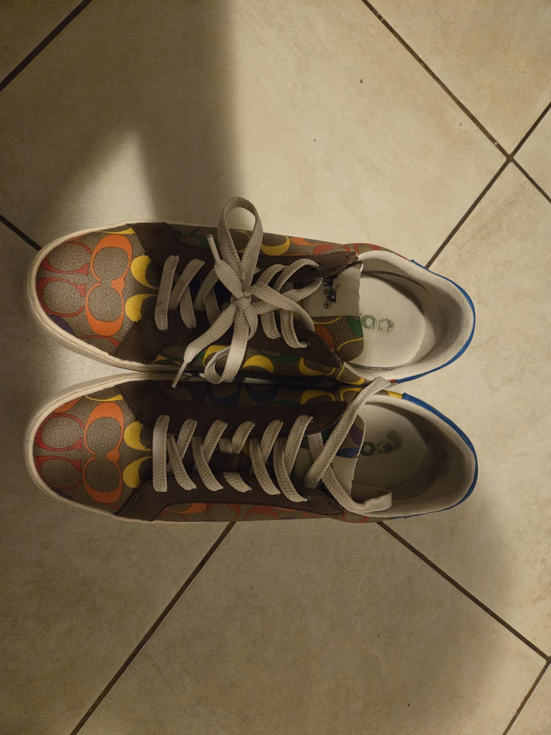 Coach Rainbow Signature Sneakers - photo 2