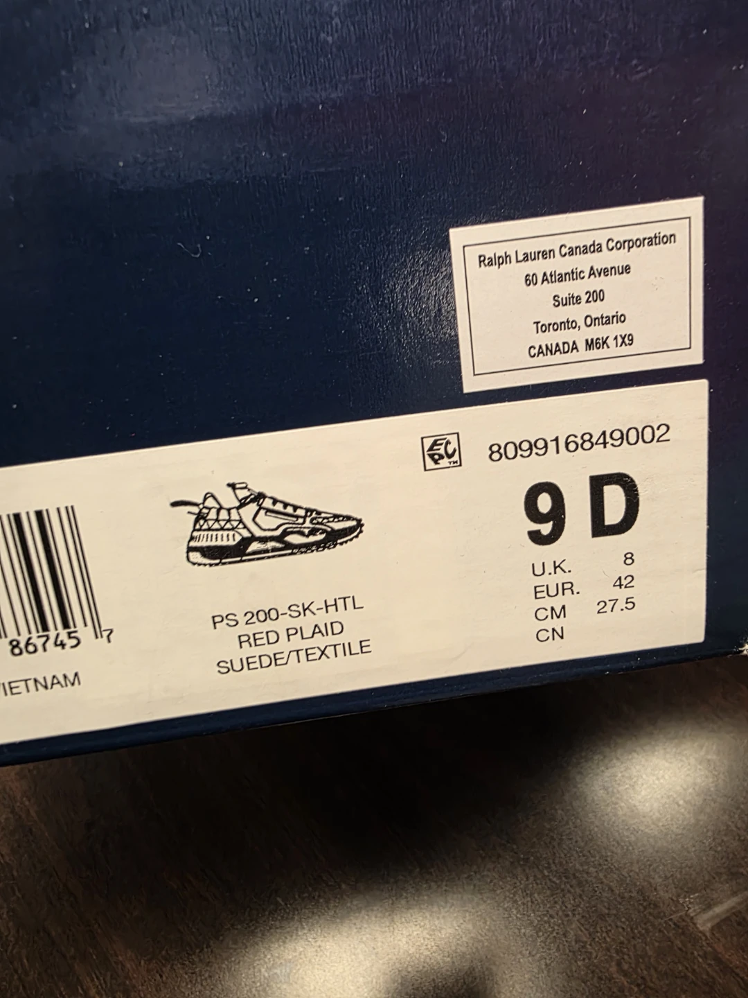 Polo Sport Ralph Lauren Red Plaid Sneakers - photo 3