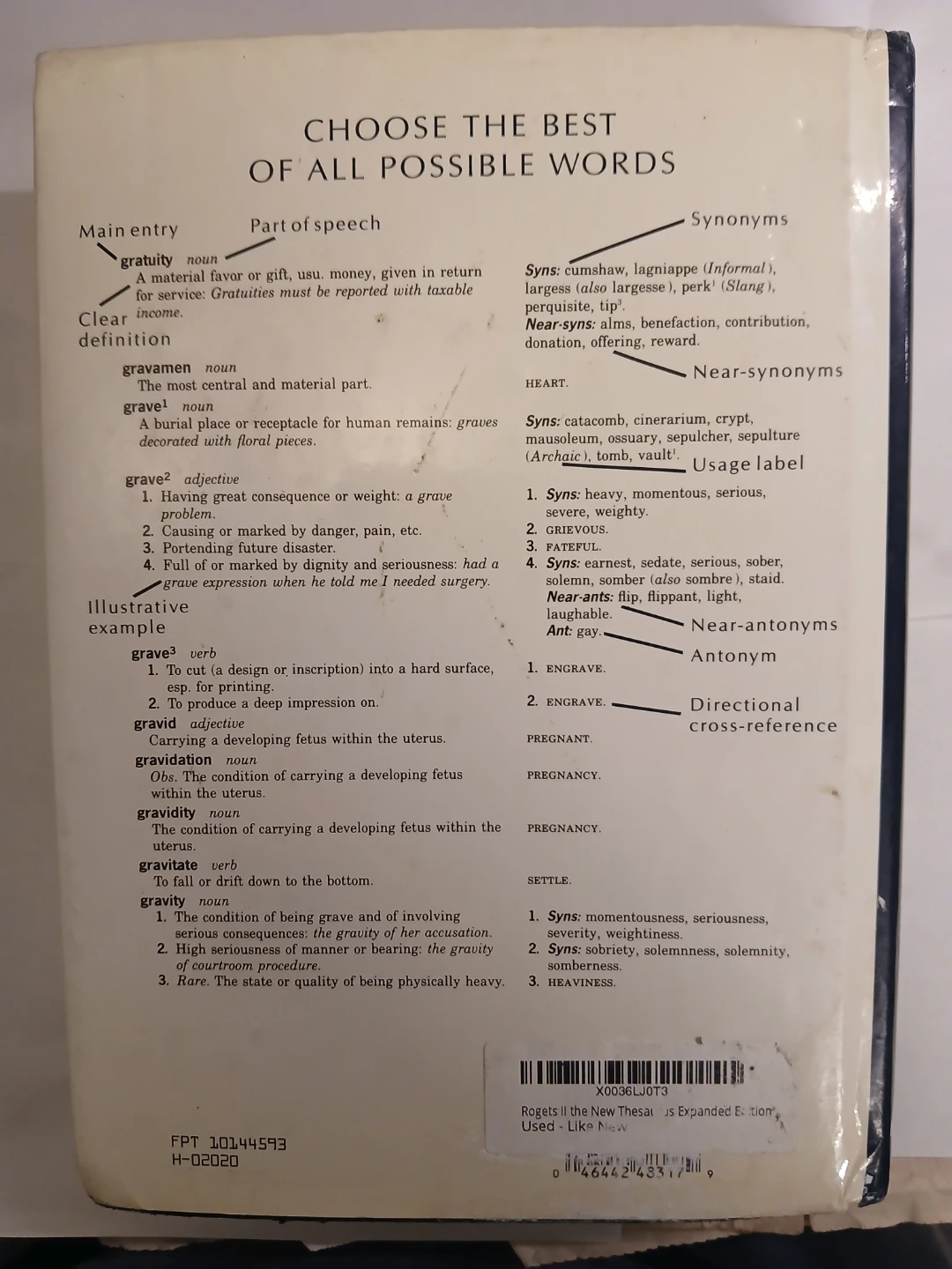 Roget's II The New Thesaurus Expanded Edition - photo 2