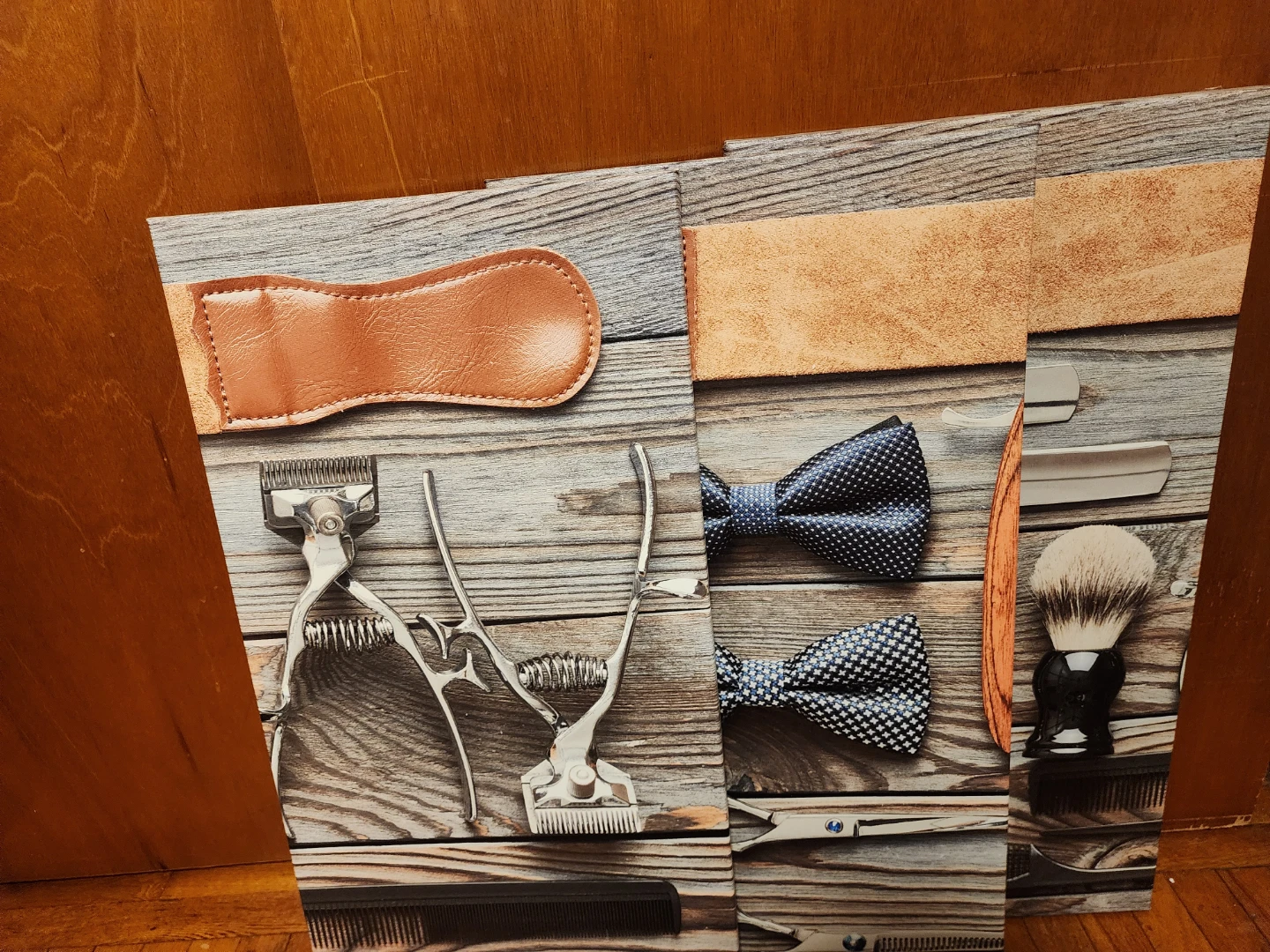 Barber Tool & Bowtie Wall Art Prints - photo 2